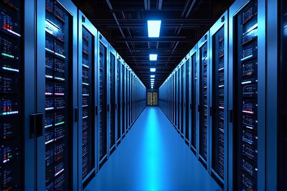 Cloud server racks symbolizing resilient streaming infrastructure